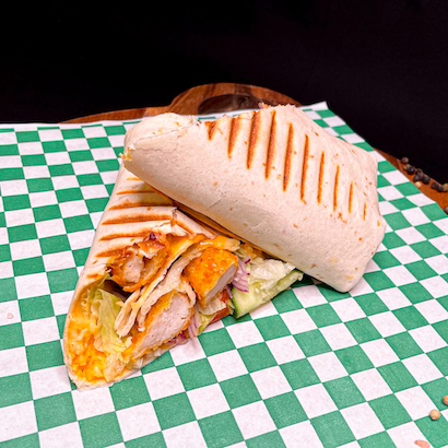 Tortilla s kuřecím stripsy