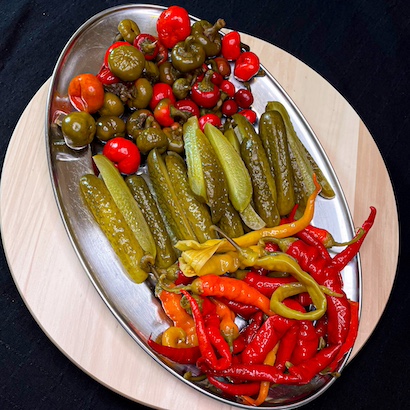 nakládaná zelenina catering Motorest Dominik